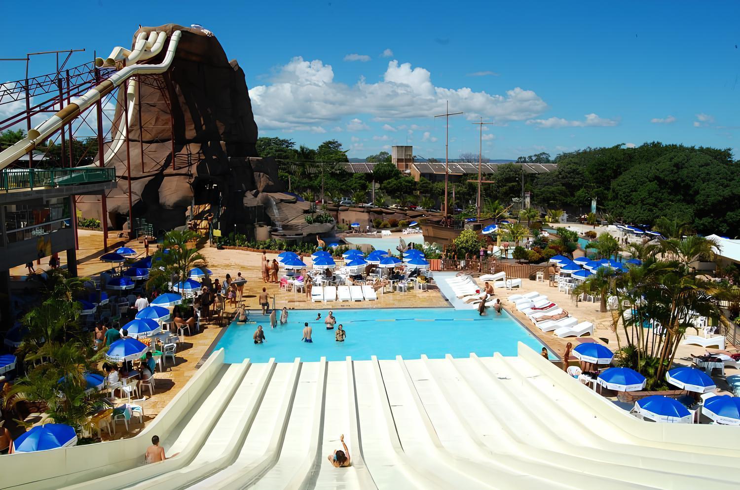 Piazza Diroma Com Acesso Ao Acqua Park Διαμέρισμα Caldas Novas Εξωτερικό φωτογραφία