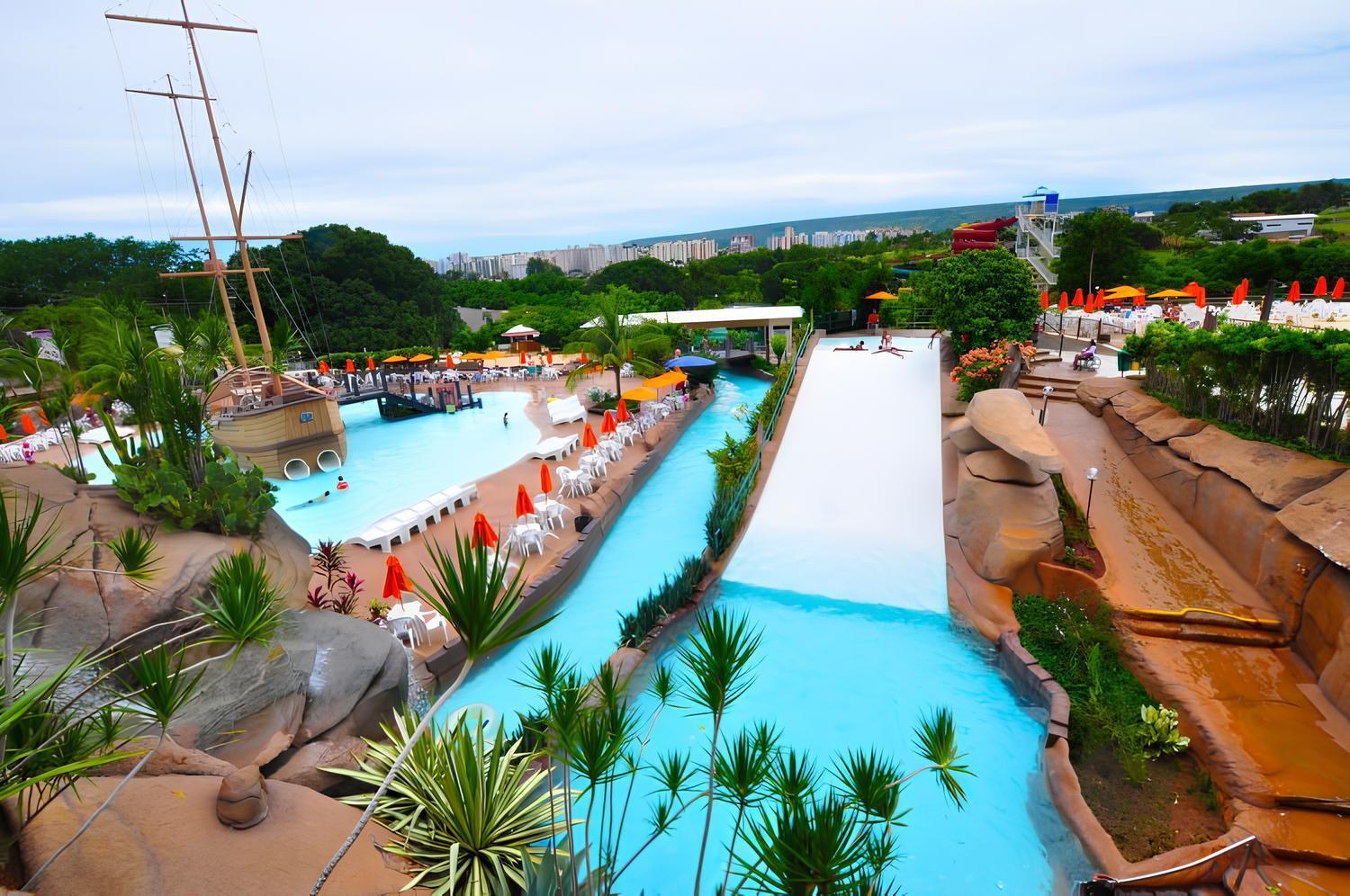 Piazza Diroma Com Acesso Ao Acqua Park Διαμέρισμα Caldas Novas Εξωτερικό φωτογραφία