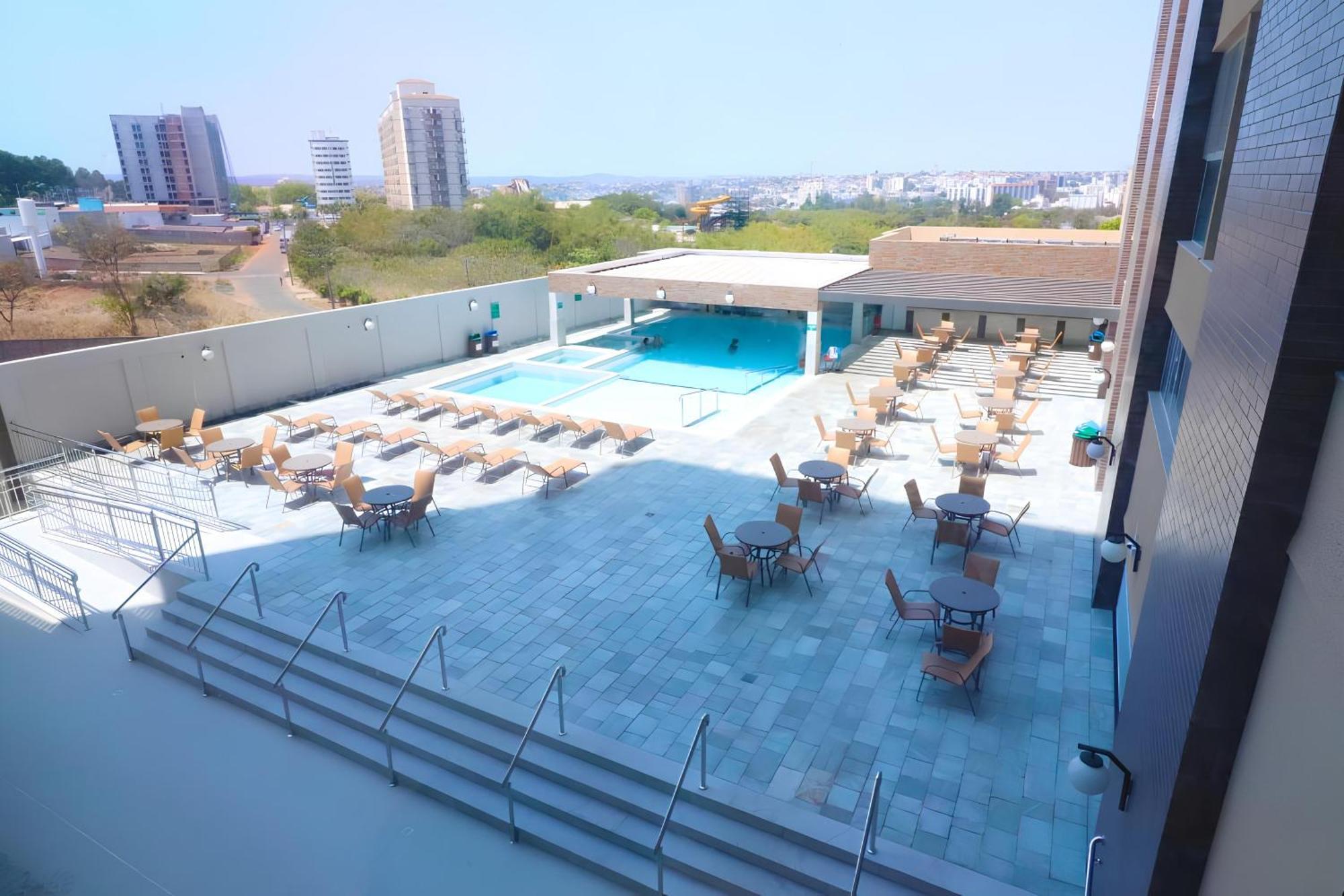 Piazza Diroma Com Acesso Ao Acqua Park Διαμέρισμα Caldas Novas Εξωτερικό φωτογραφία